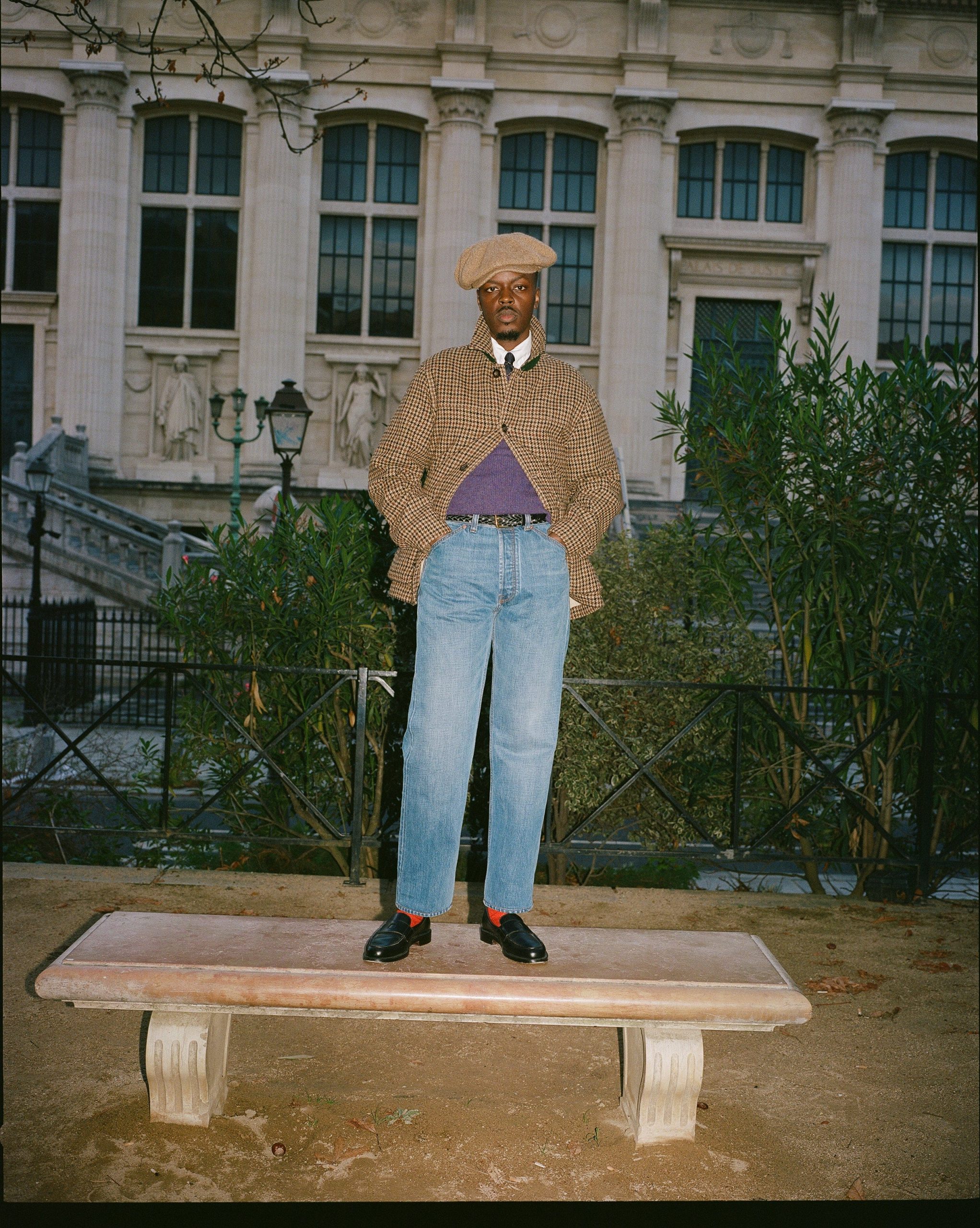 Houndstooth Check Harris Tweed Donkey Jacket - Image 12