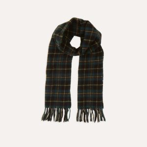 Campbell Tartan Lambswool Washed Check Scarf