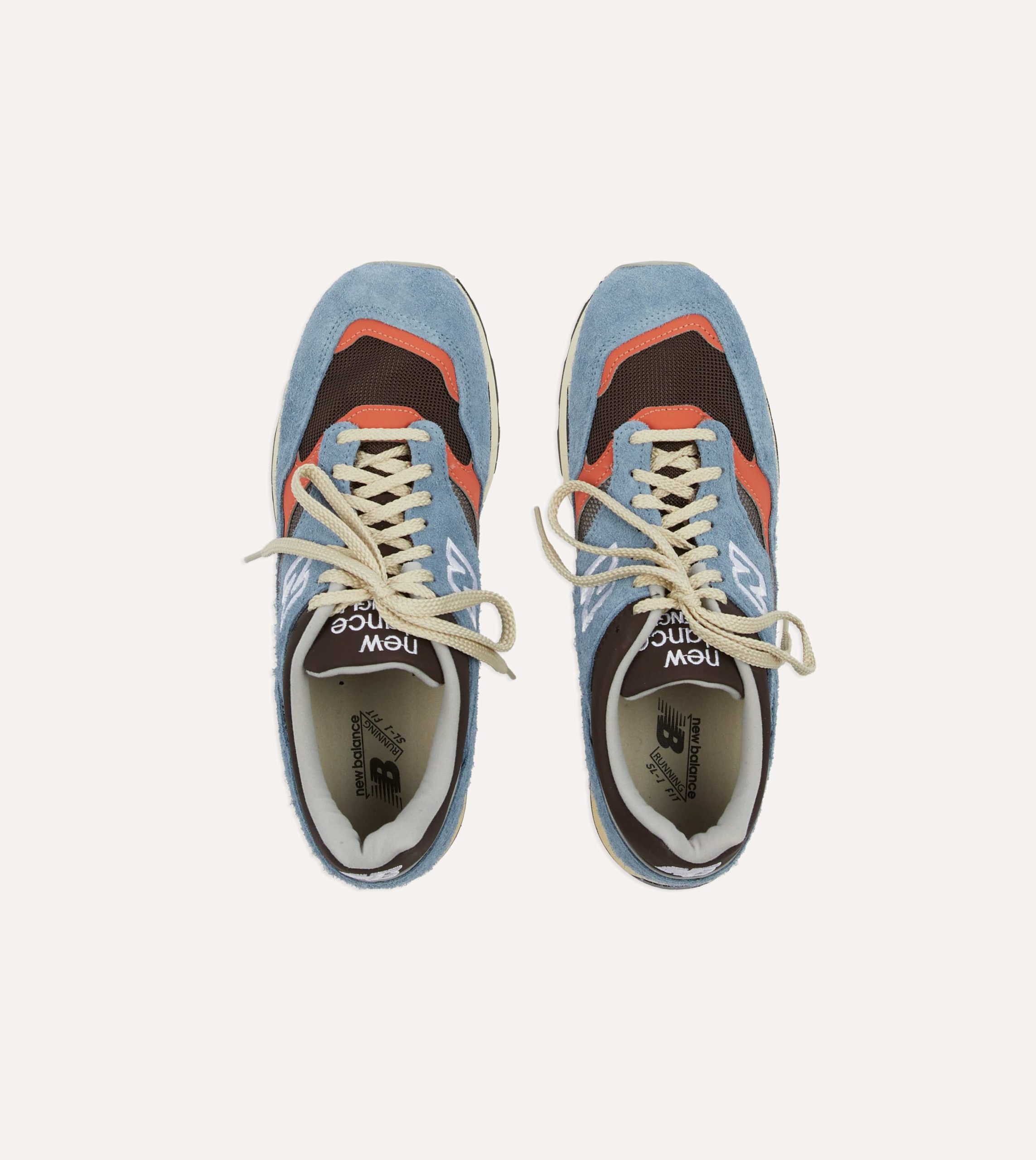 New Balance Coffee Pop Blue Made in UK 1500 Trainers - Image 4