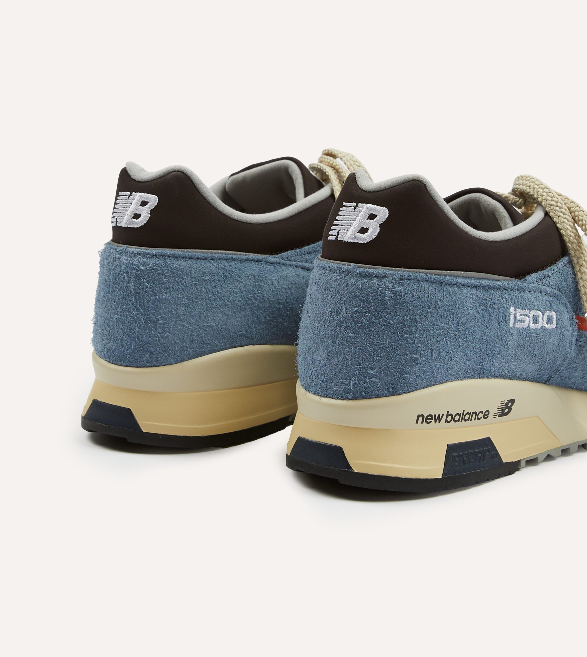 New Balance Coffee Pop Blue Made in UK 1500 Trainers - Image 5