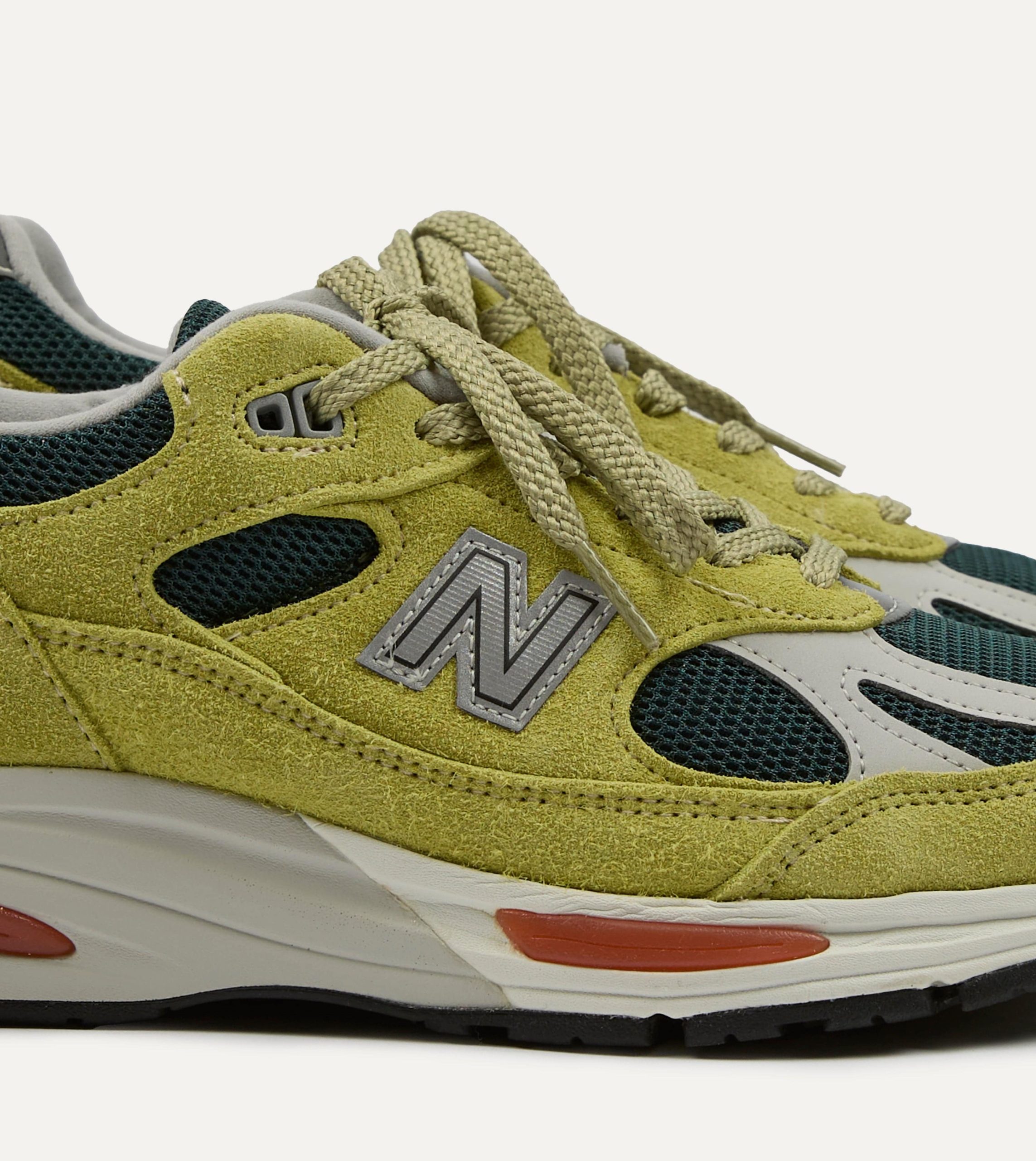 New Balance 'Grape Sorbet' Beechnut Made in UK 991v2 Trainers - Image 3