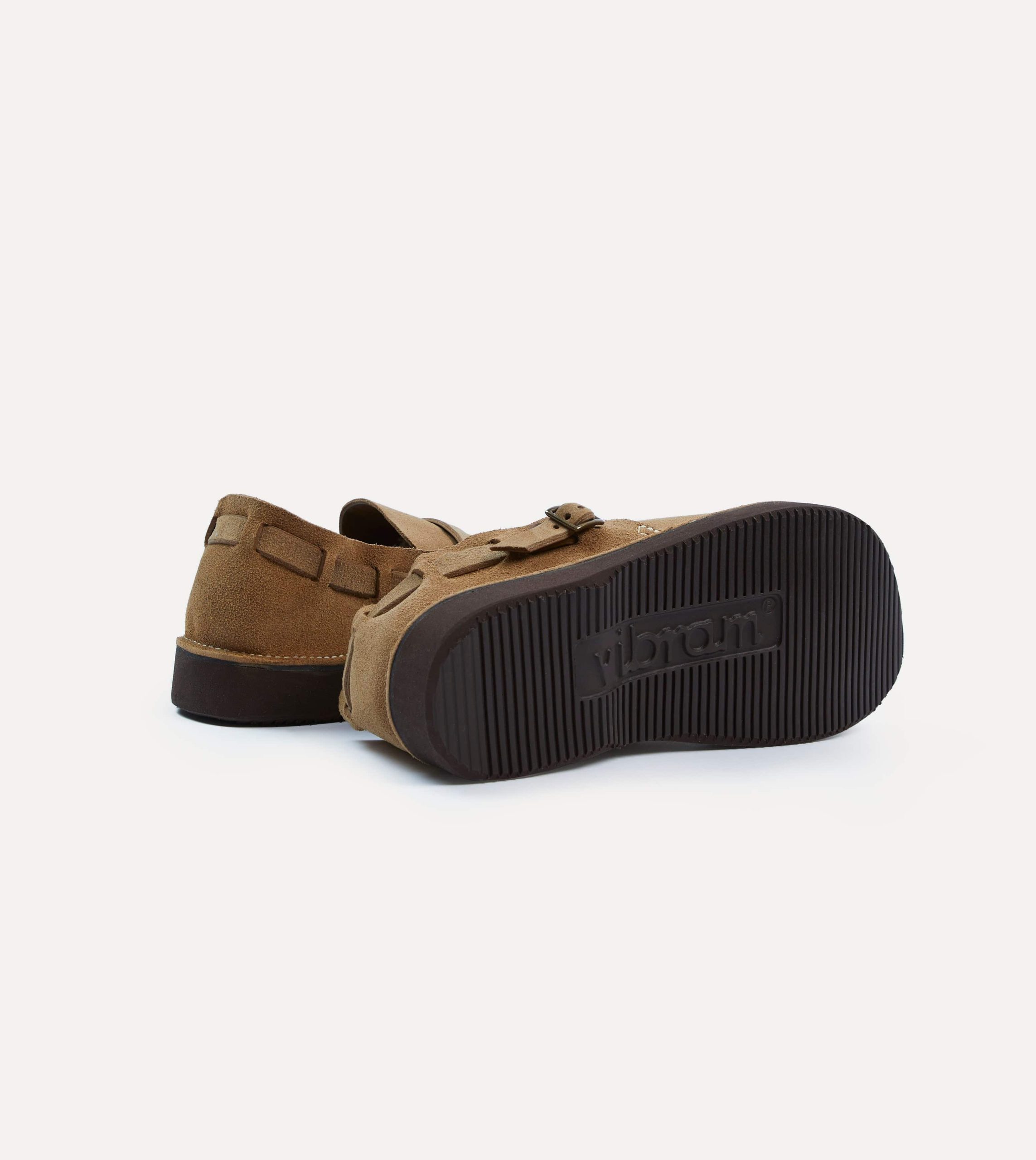 Aurora for Drake's Middle English Light Brown Roughout Leather Shoe - Image 2