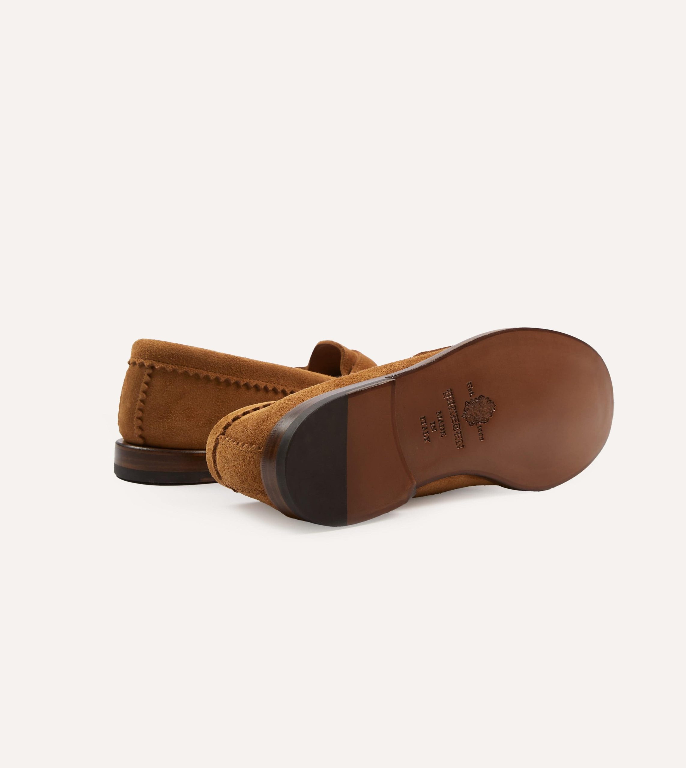 Yuketen Brown Leather Rob's Loafer - Image 2