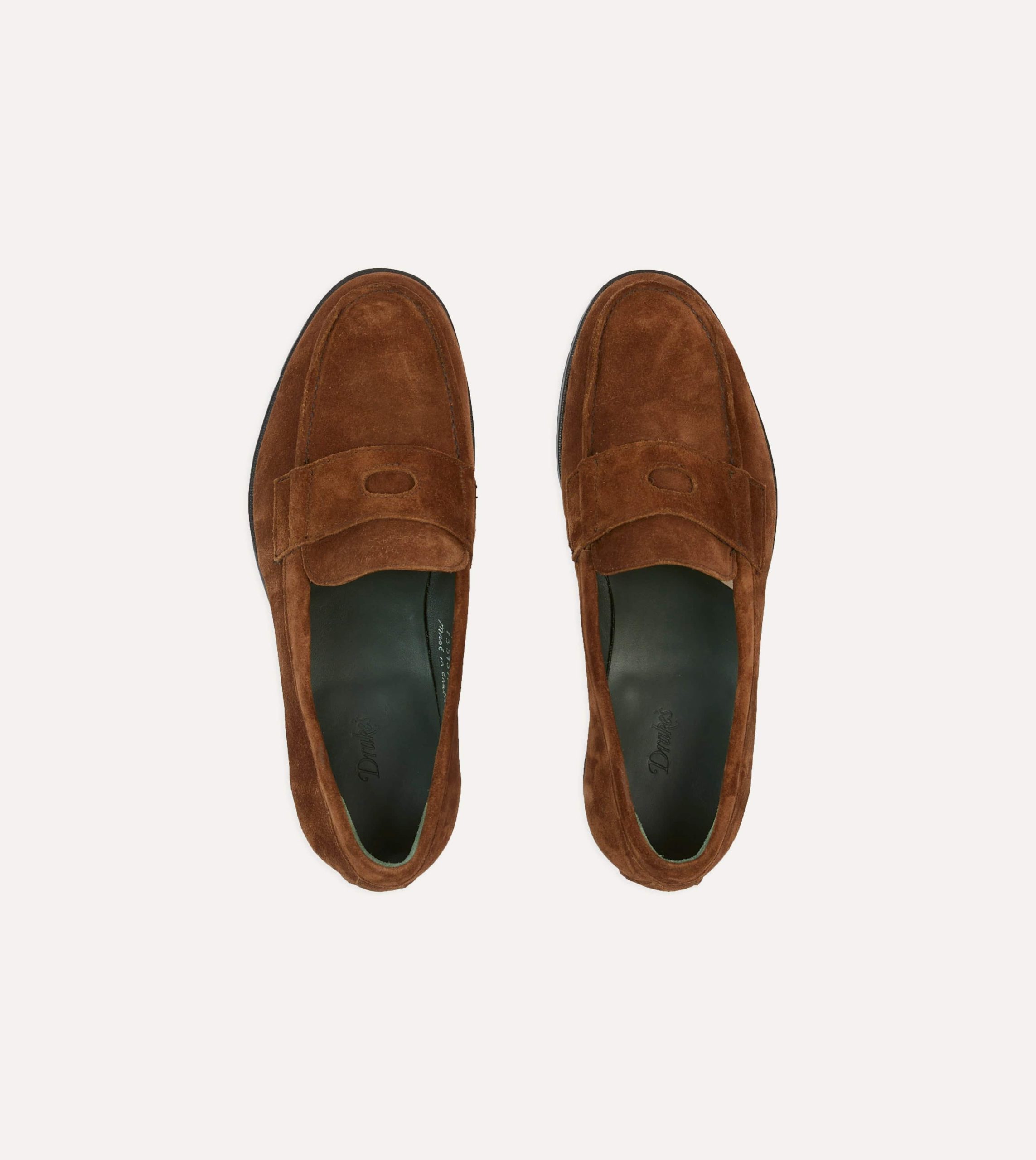 Snuff Suede Charles Mk II Goodyear Welted Penny Loafer - Image 4