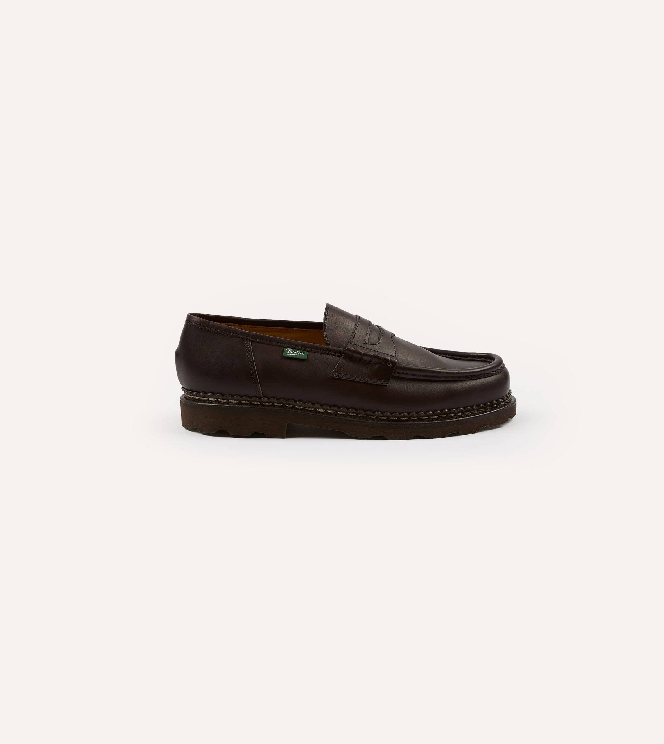 Paraboot Reims Brown Leather Loafer - Image 6