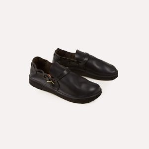 Aurora Shoe Co. Middle English Black Full Grain Leather Shoe