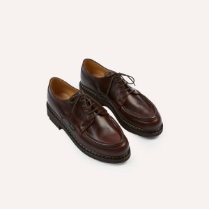 Paraboot Villandry Brown Calf Leather Derby Shoe