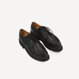 Paraboot Villandry Noir Calf Leather Derby Shoe