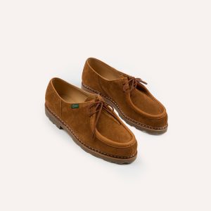 Paraboot Michael Whiskey Suede Derby Shoe