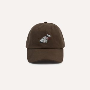 Brown Dog Heavy Cotton Twill Baseball Cap