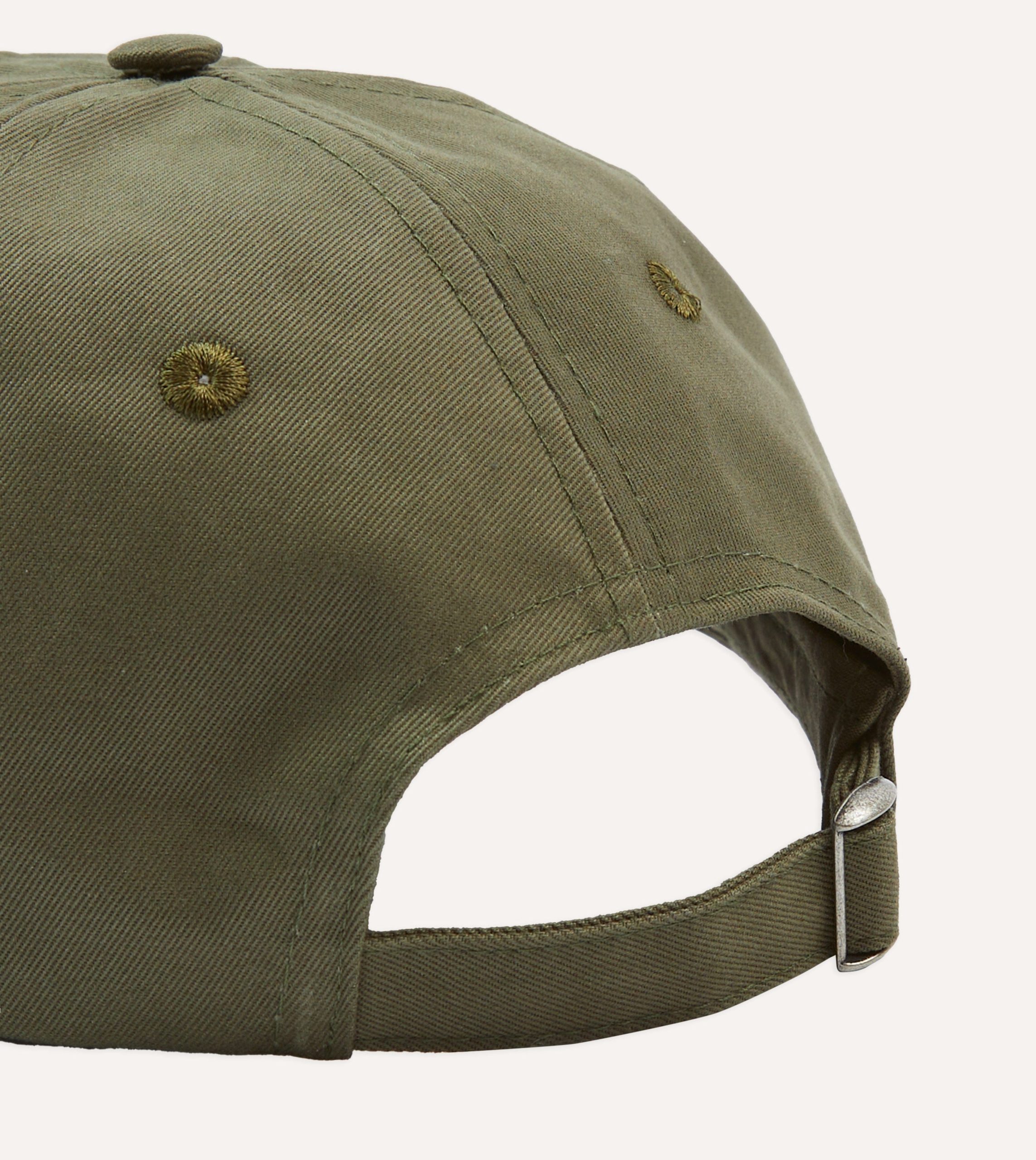 'D' Lasso Emblem Cotton Twill Baseball Cap - Image 2