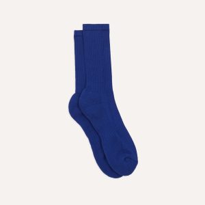 Blue Cotton Sports Socks