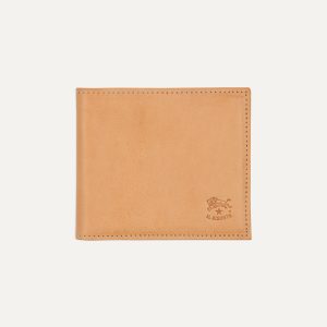 Il Bisonte Bi-Fold Leather Wallet