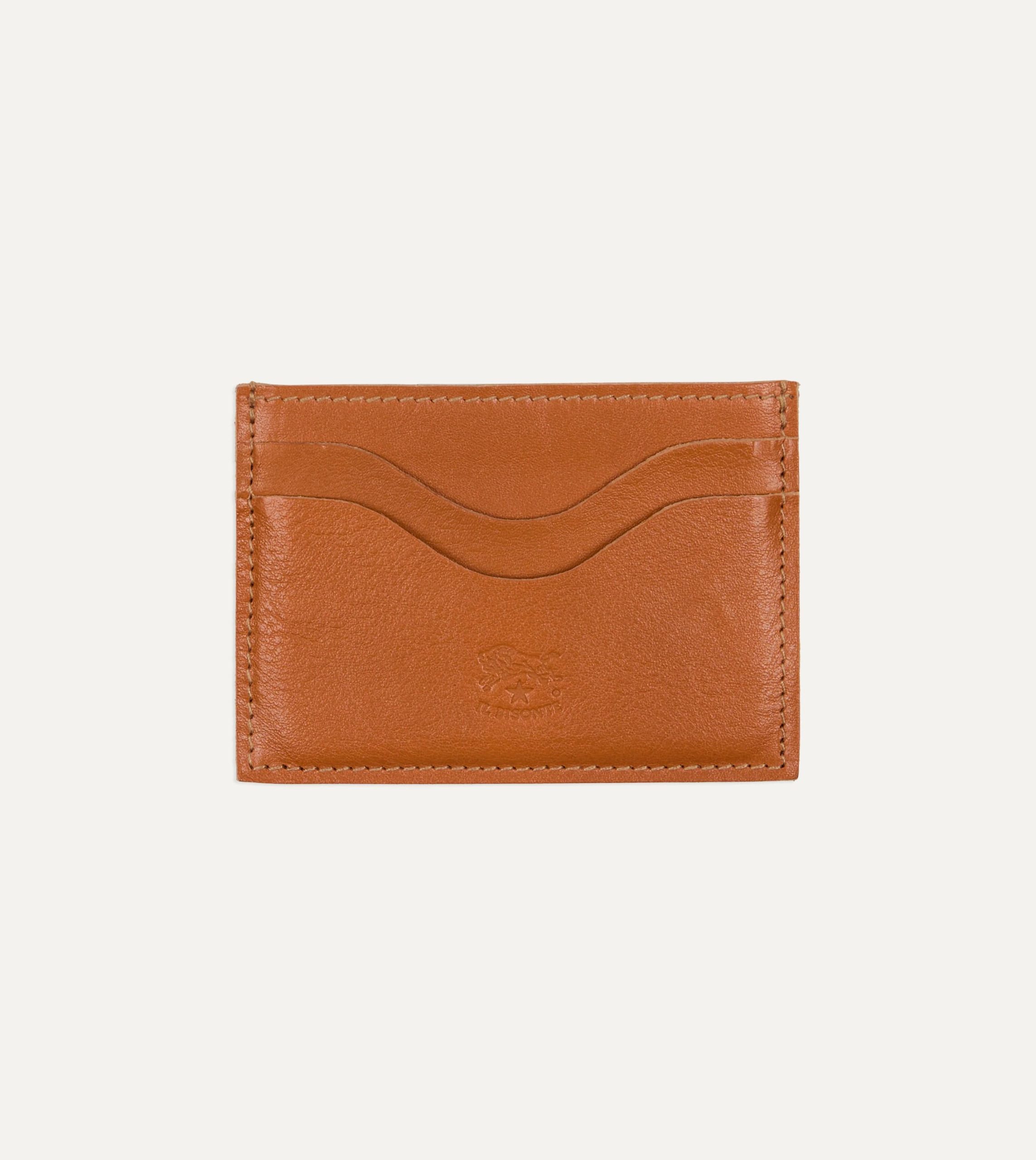 Il Bisonte Leather Card Case