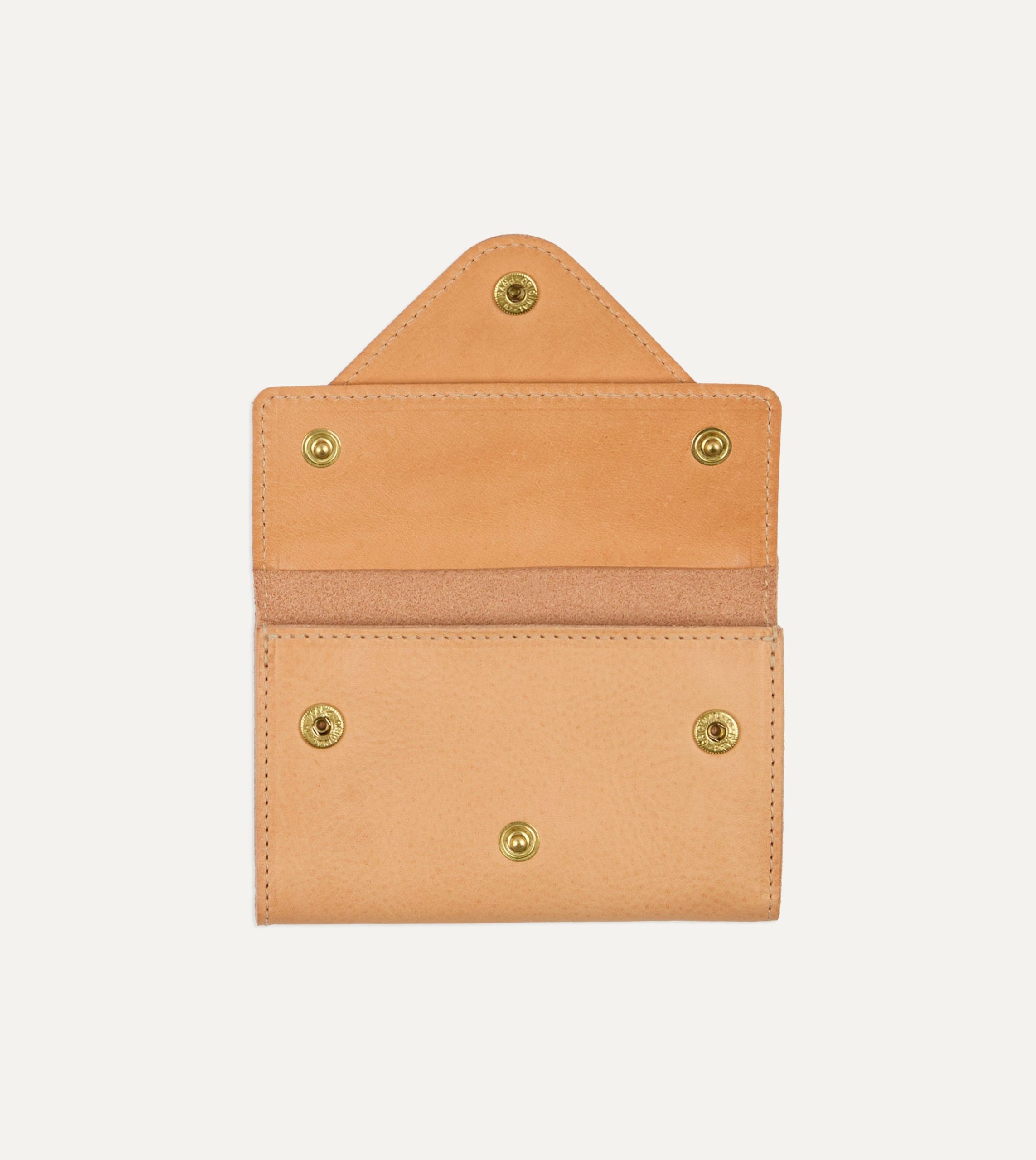 Il Bisonte Leather Double Fold Card Case - Image 3