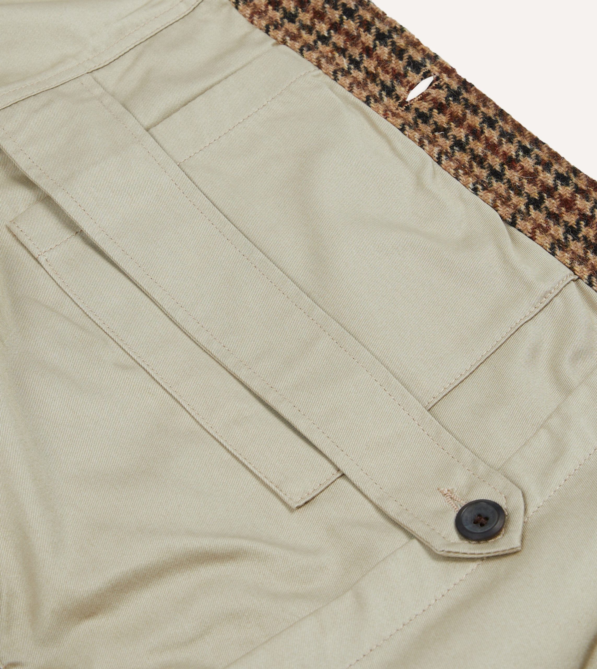 Houndstooth Check Harris Tweed Donkey Jacket - Image 7