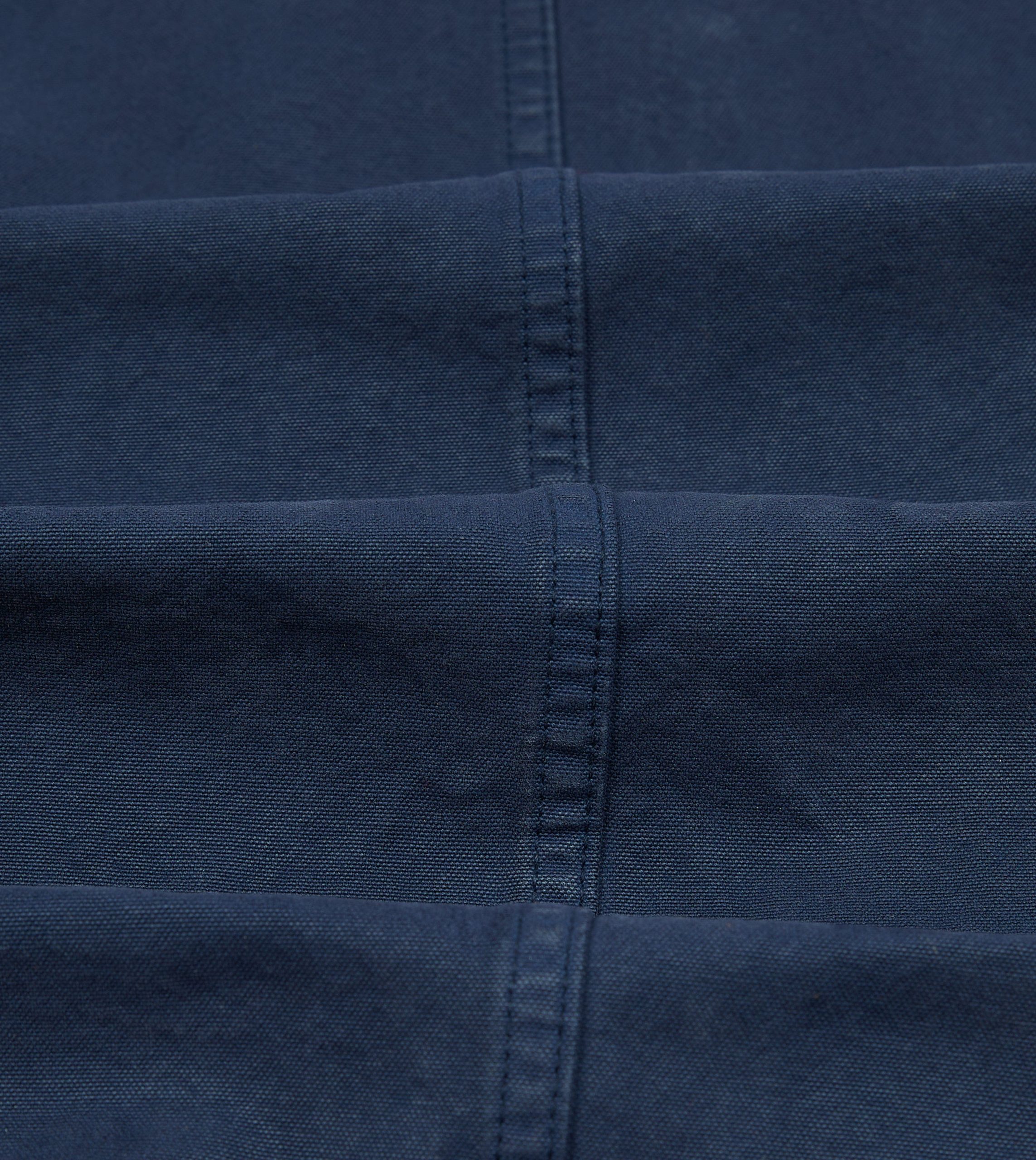 Navy Cotton Duck Canvas Five-Pocket Chore Jacket - Image 2