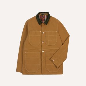 Tobacco Canvas Welder Jacket