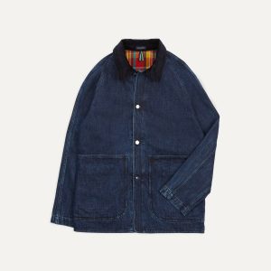 Indigo Wash Denim Field Jacket