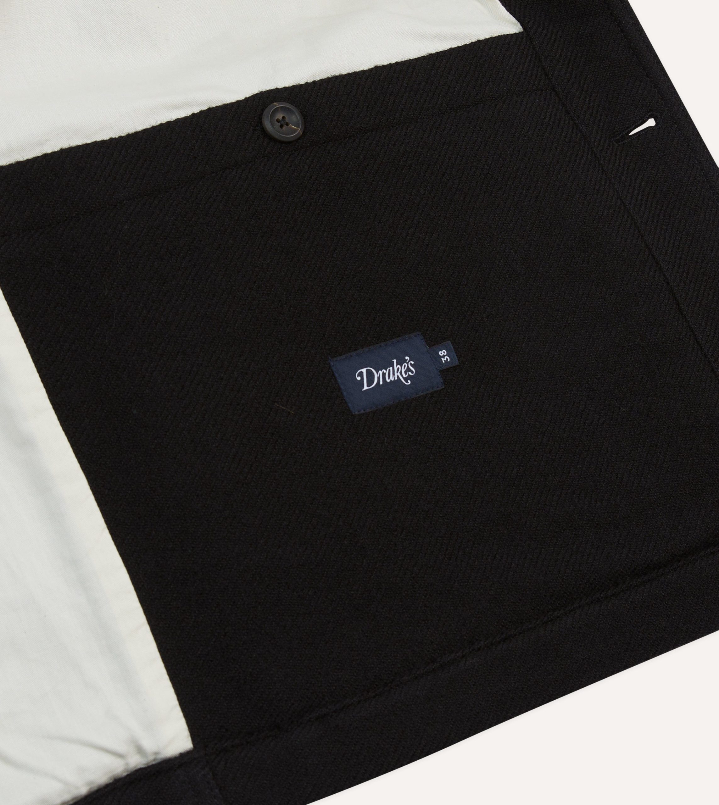 Black Wool Donkey Jacket - Image 6