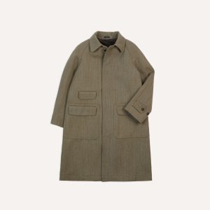 Lovat Keeper's Tweed Raglan Coat