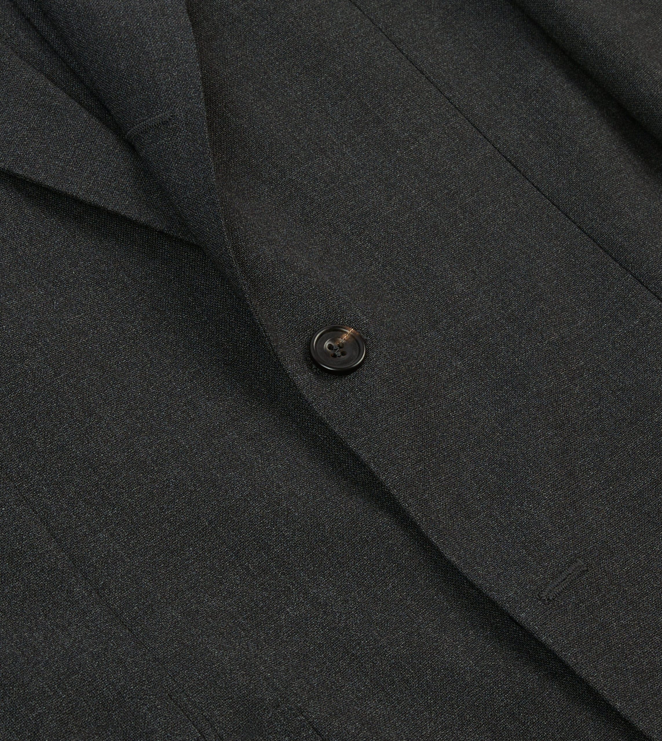 Charcoal Tropical Wool Tailored Jacket - Image 5