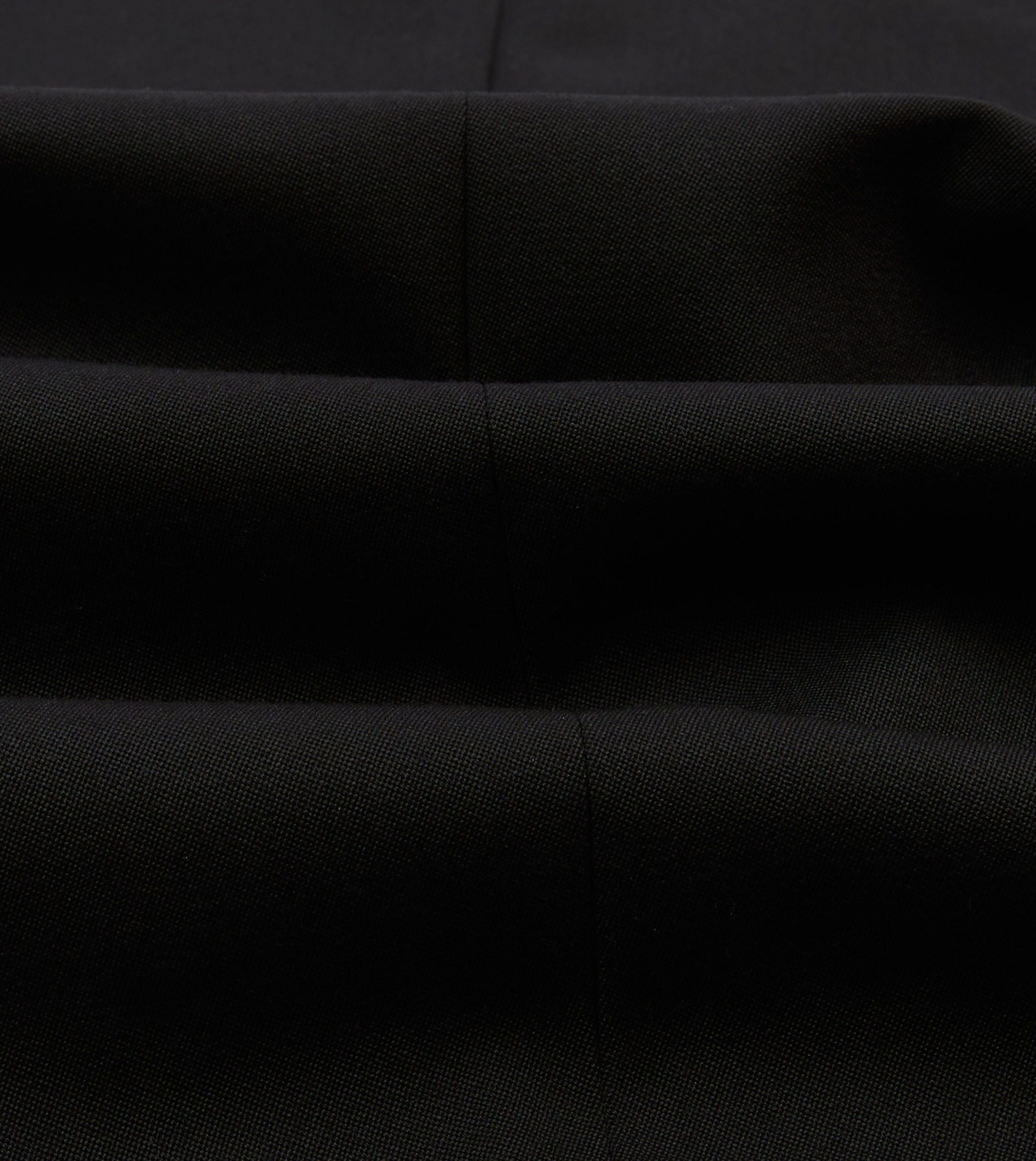 Black Barathea Wool Dinner Jacket - Image 2