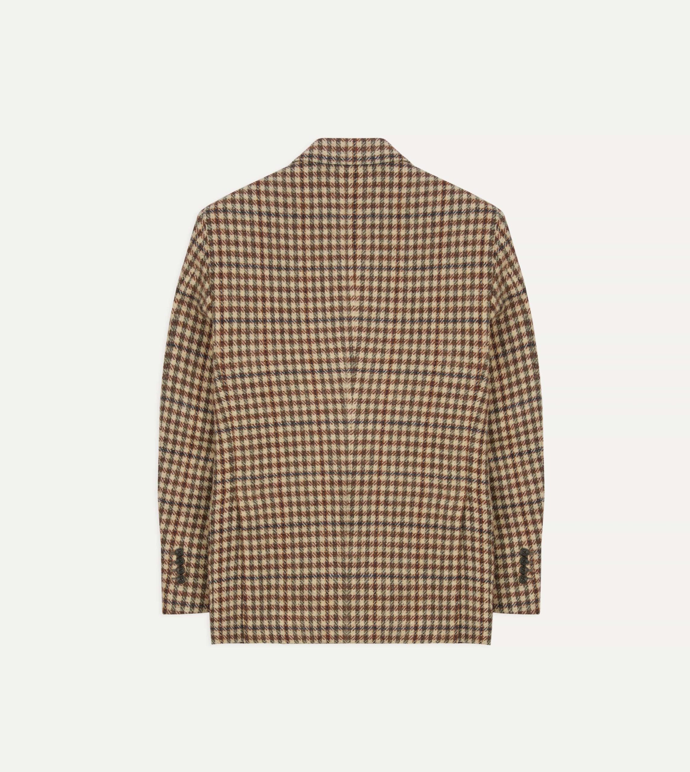 Ecru Gun Club Check Tweed Blazer - Image 8
