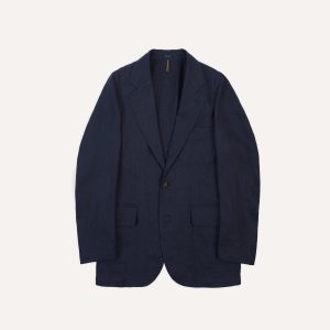 Navy Antique Linen Games Blazer Mk. I