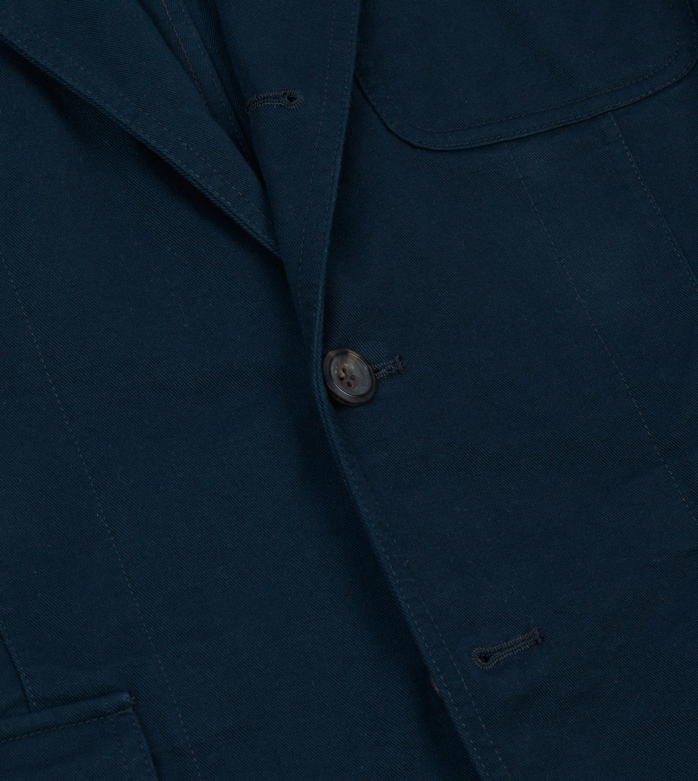 Navy Vintage Wash Cotton Games Blazer Mk. I - Image 5