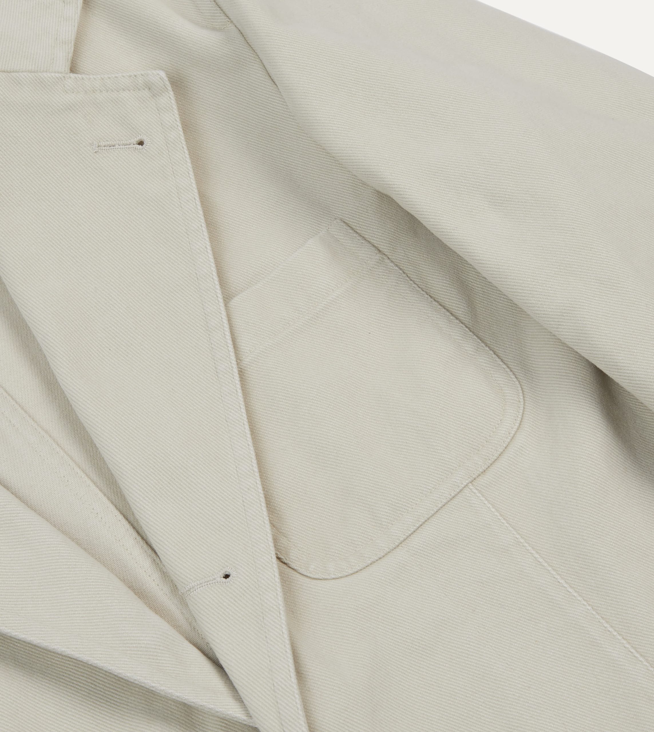 Ecru Heavy Cotton Twill Games Blazer Mk. I - Image 4