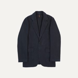 Dark Navy Heavy Cotton Twill Games Blazer Mk. I