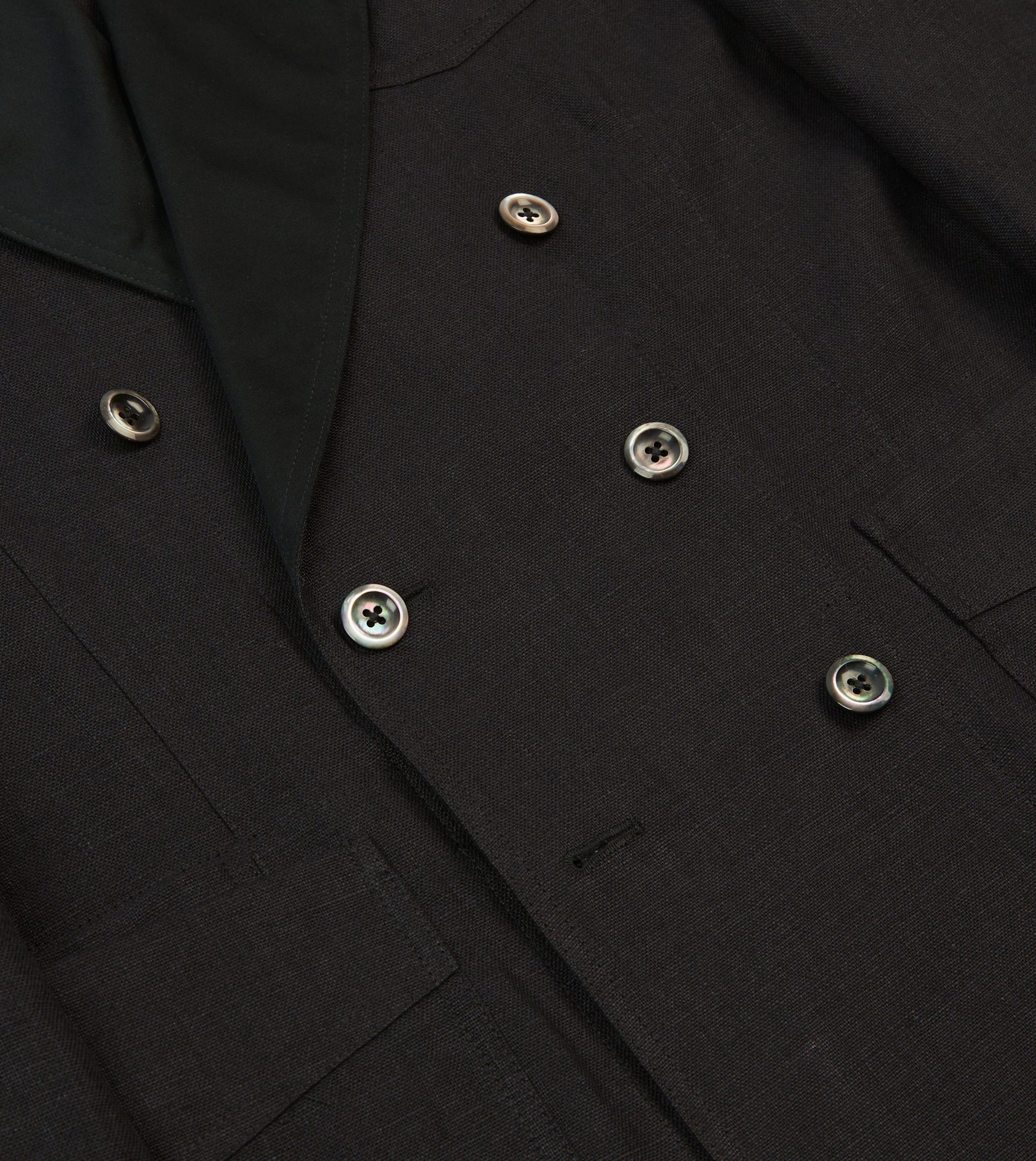 Black Linen Games Mk. V Dinner Jacket - Image 5