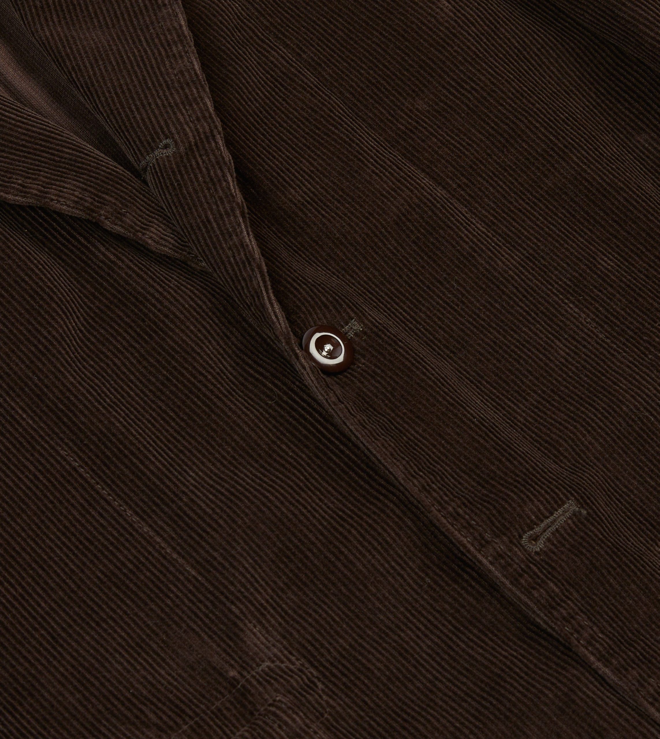 Brown Cotton Corduroy Field Games Blazer - Image 6
