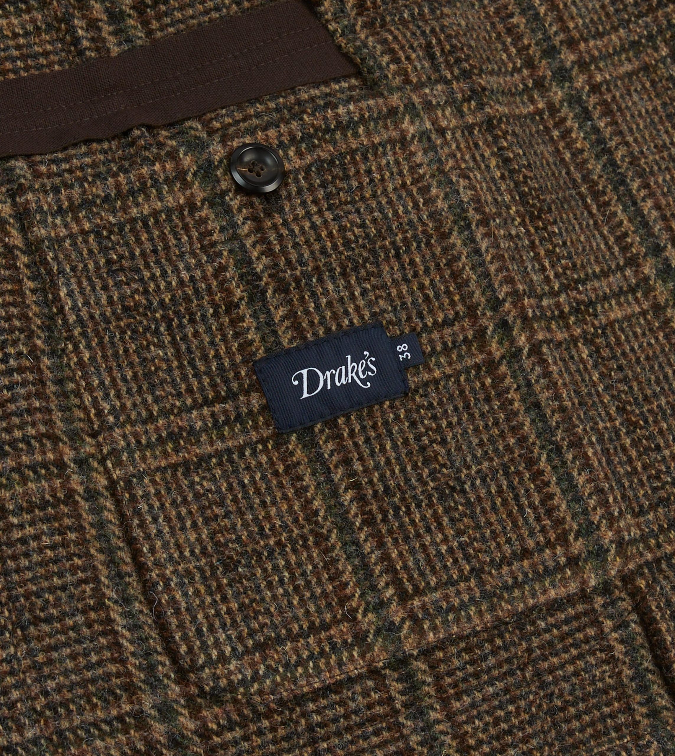 Brown Check Harris Tweed Games Blazer Mk. VII - Image 8