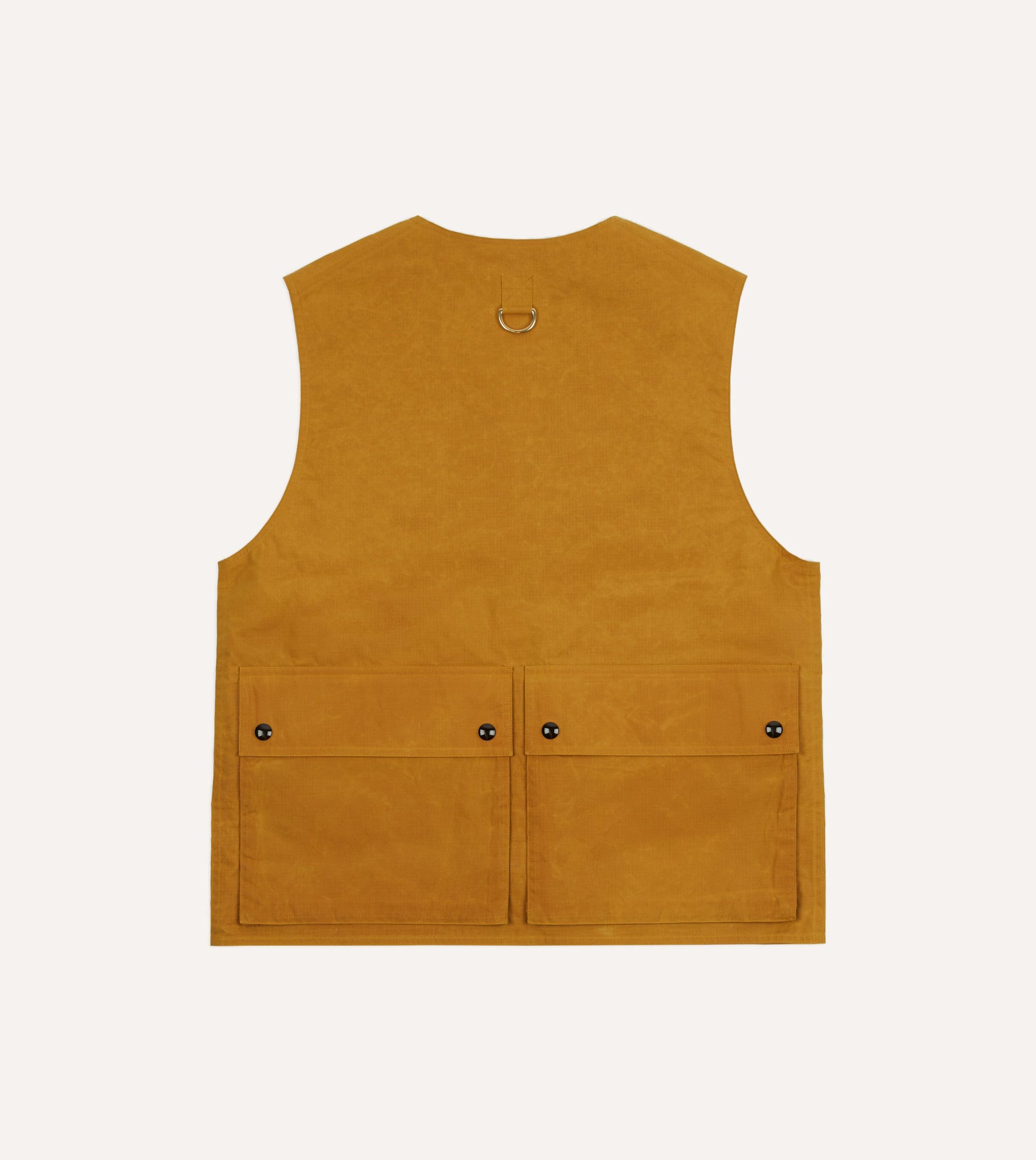 Drake's and New Balance Ripstop Cotton Utility Vest - Image 9