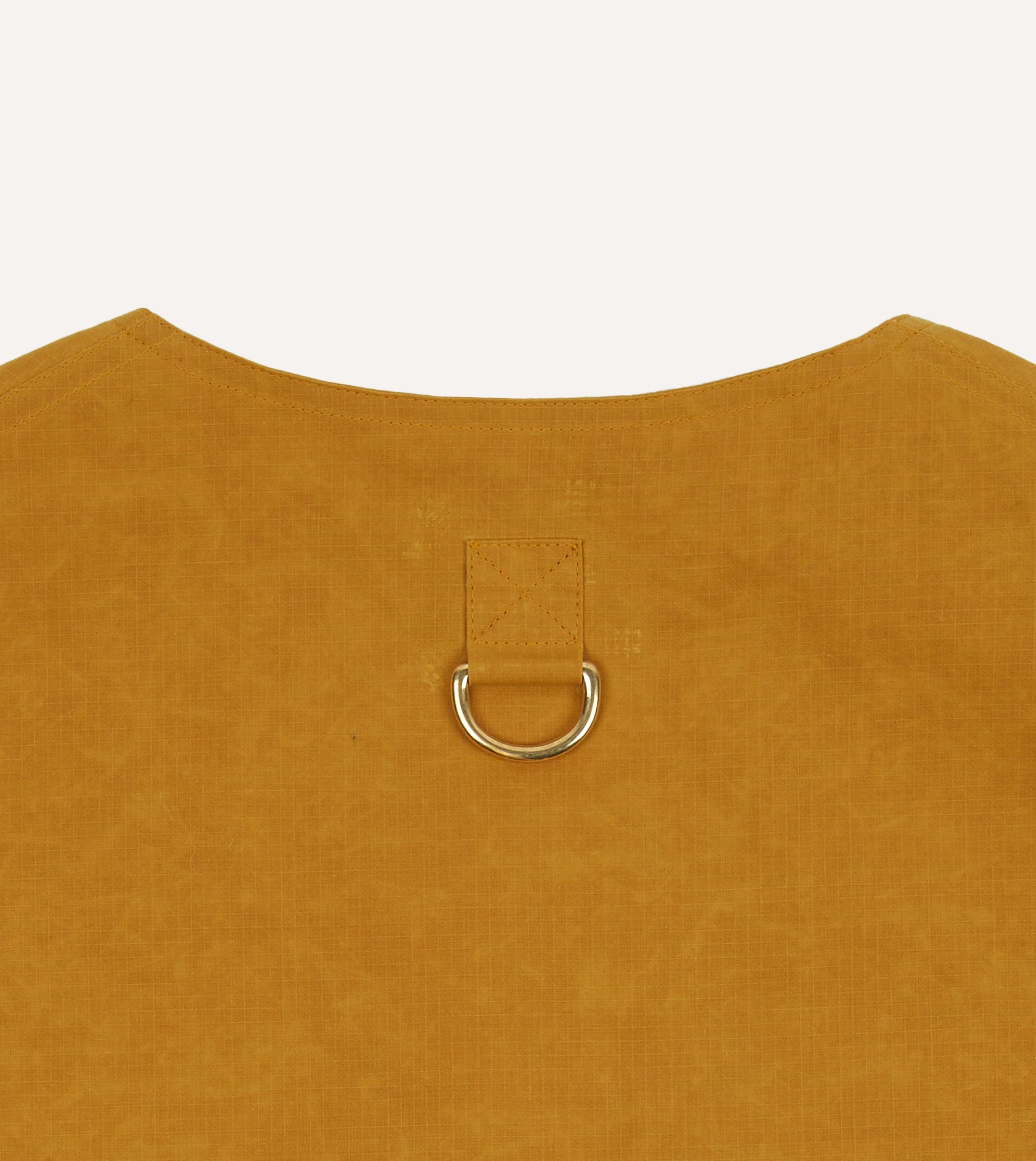 Drake's and New Balance Ripstop Cotton Utility Vest - Image 7