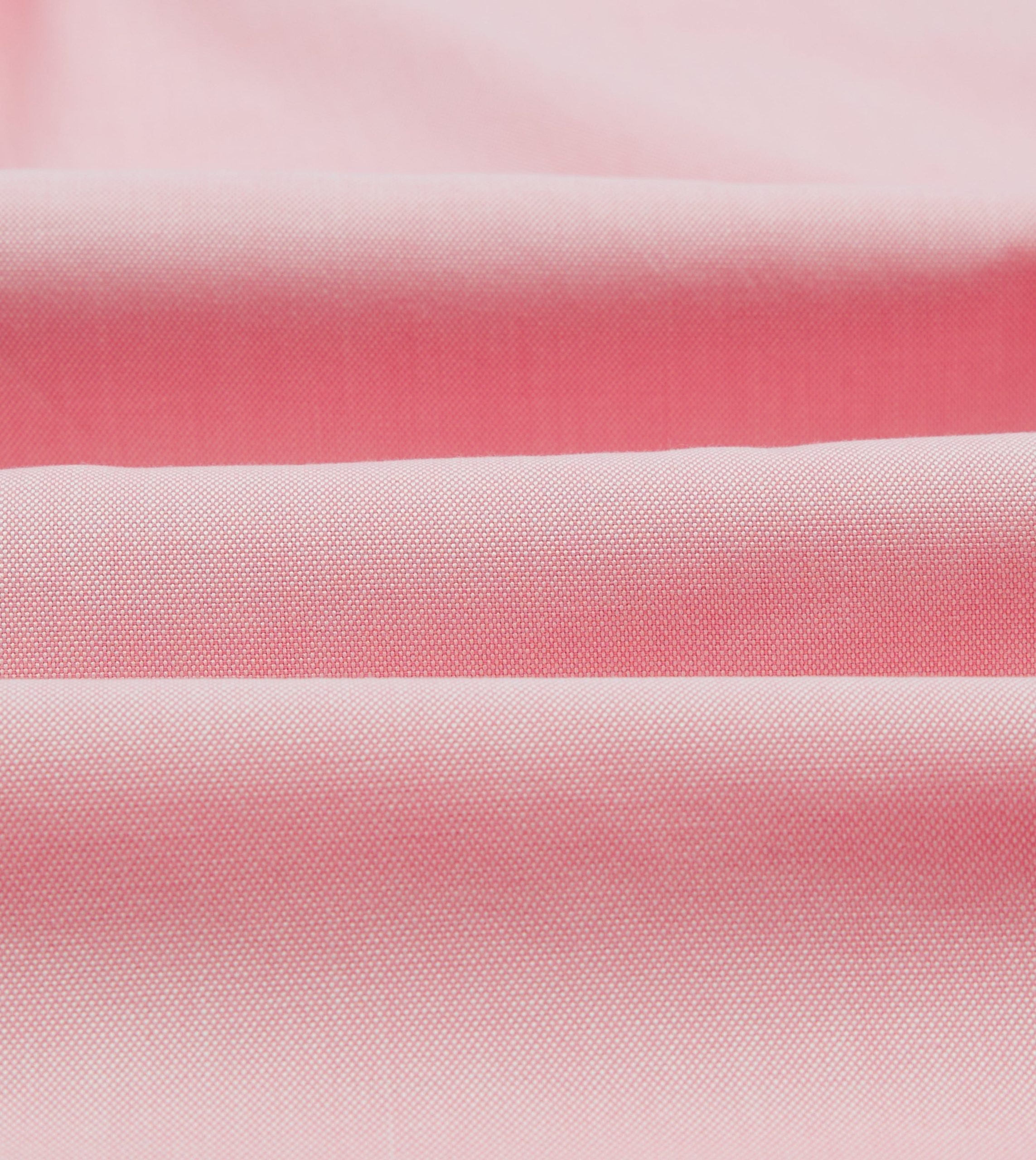 Pink Pinpoint Oxford Cotton Cloth Button-Down Shirt - Image 2