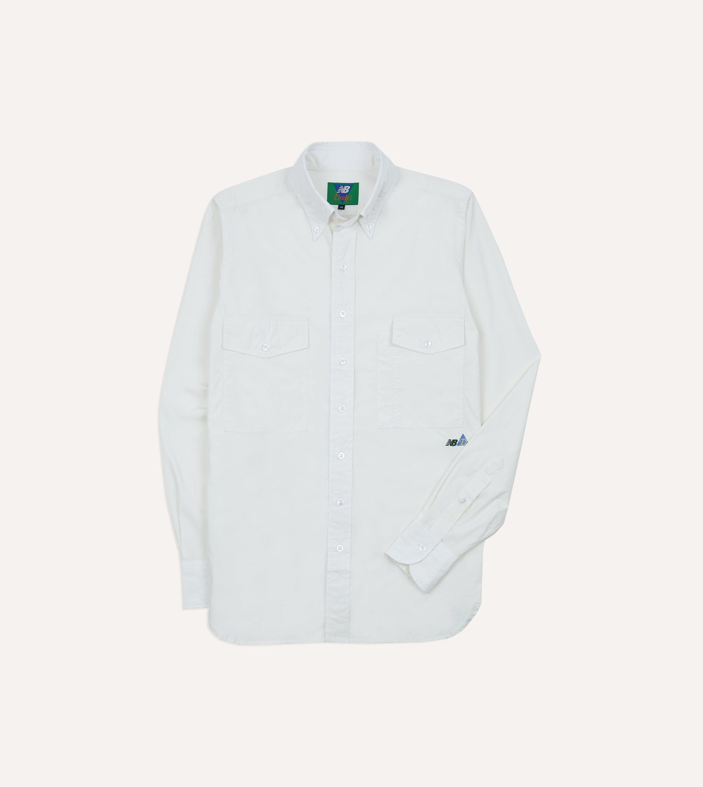 Drake's and New Balance Poplin Hiking Shirt