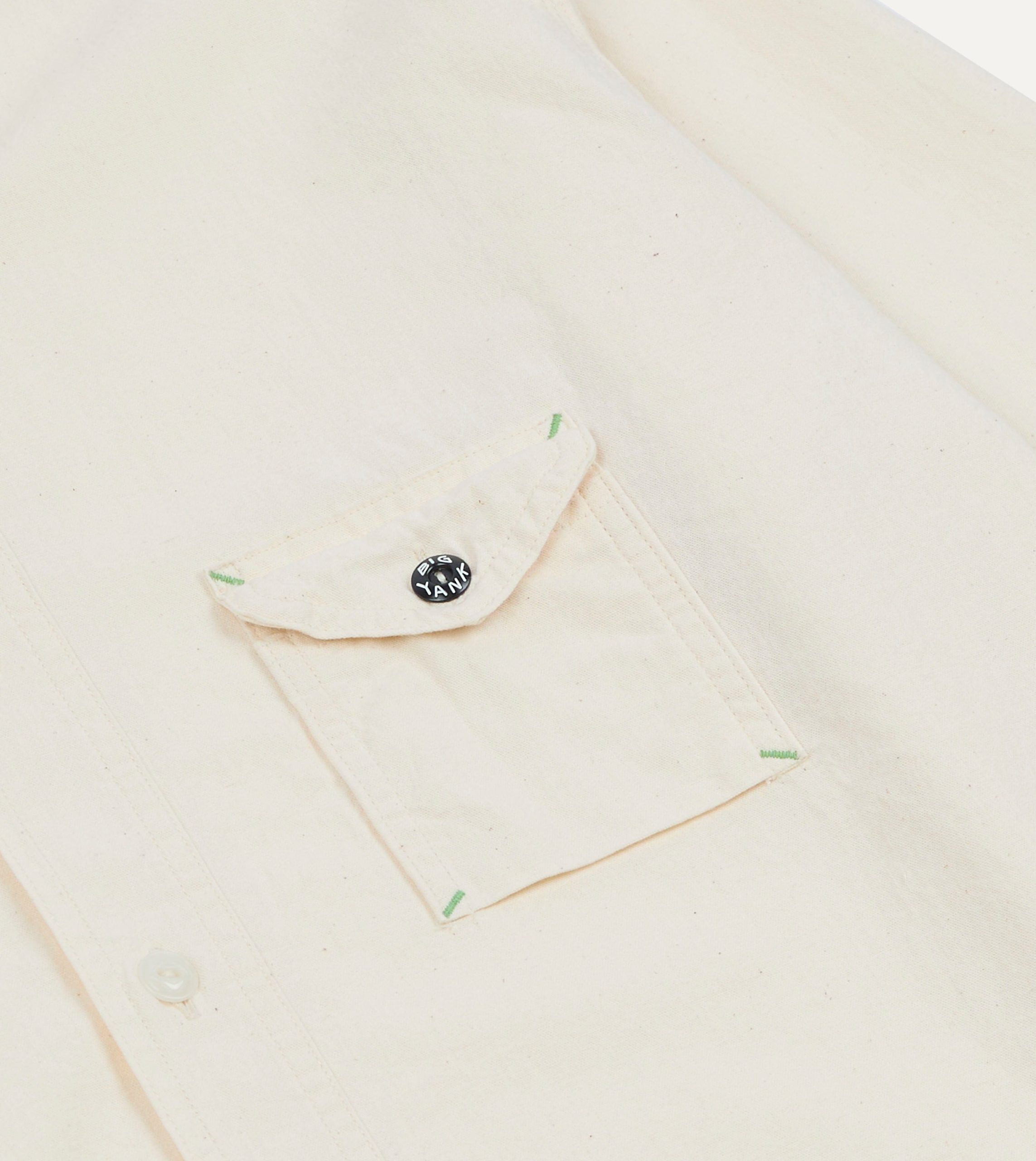 Big Yank '1935' Ecru Chambray Shirt - Image 4