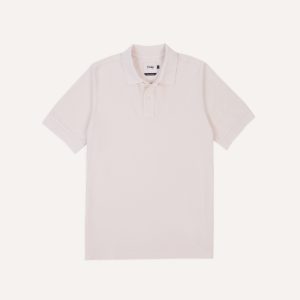 Pink Piqué Cotton Polo Shirt