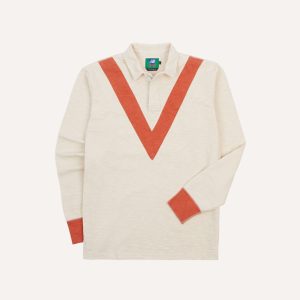 Drake's and New Balance '82 Flamé Rugby Shirt