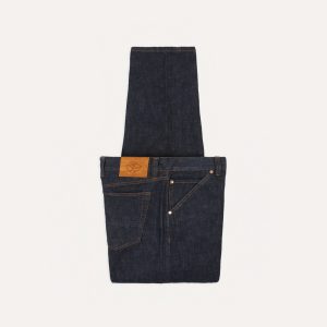 Indigo Rinse 14.2oz Japanese Selvedge Denim Five-Pocket Jeans