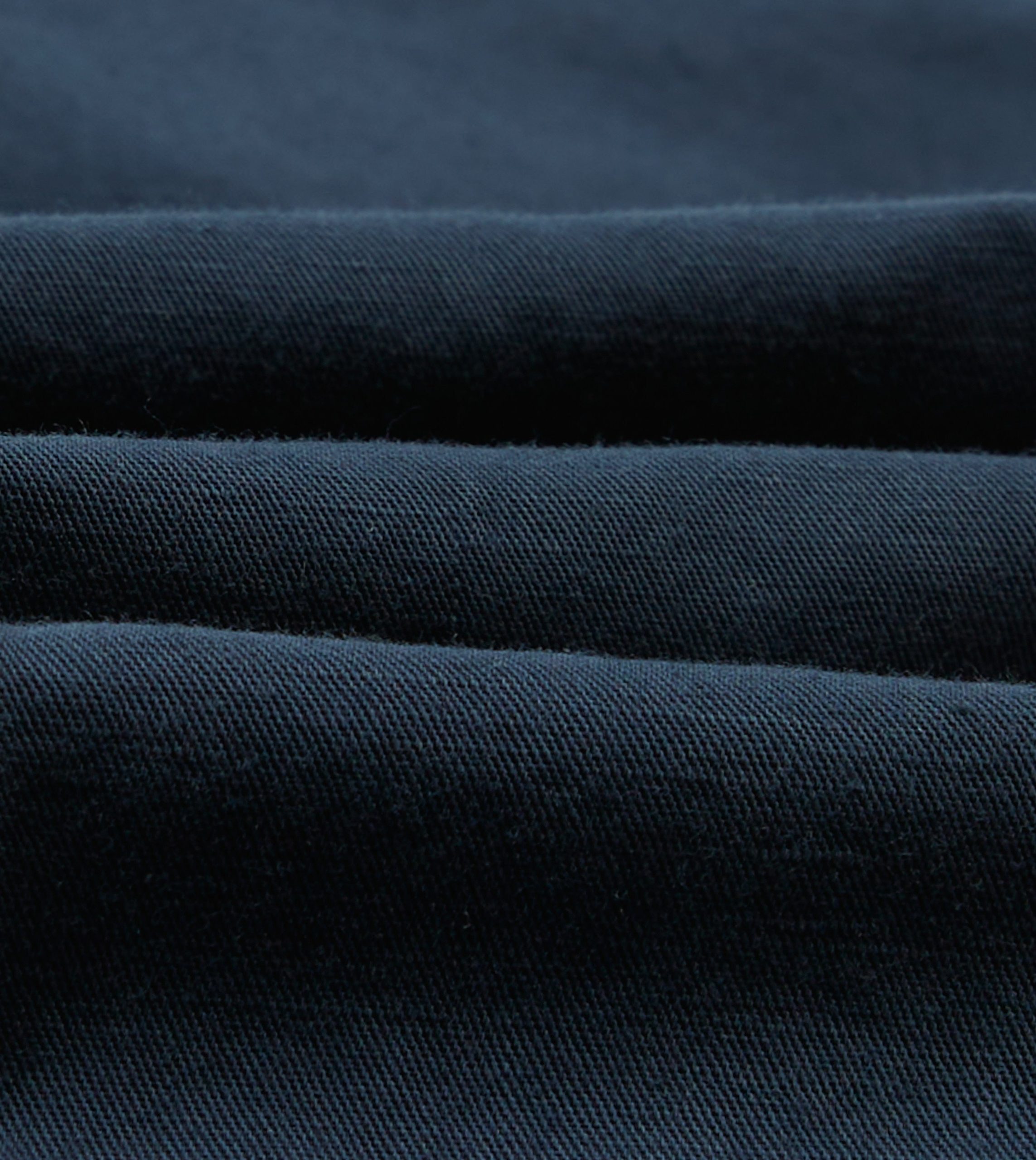 Navy Cotton Linen Games Trousers - Image 2