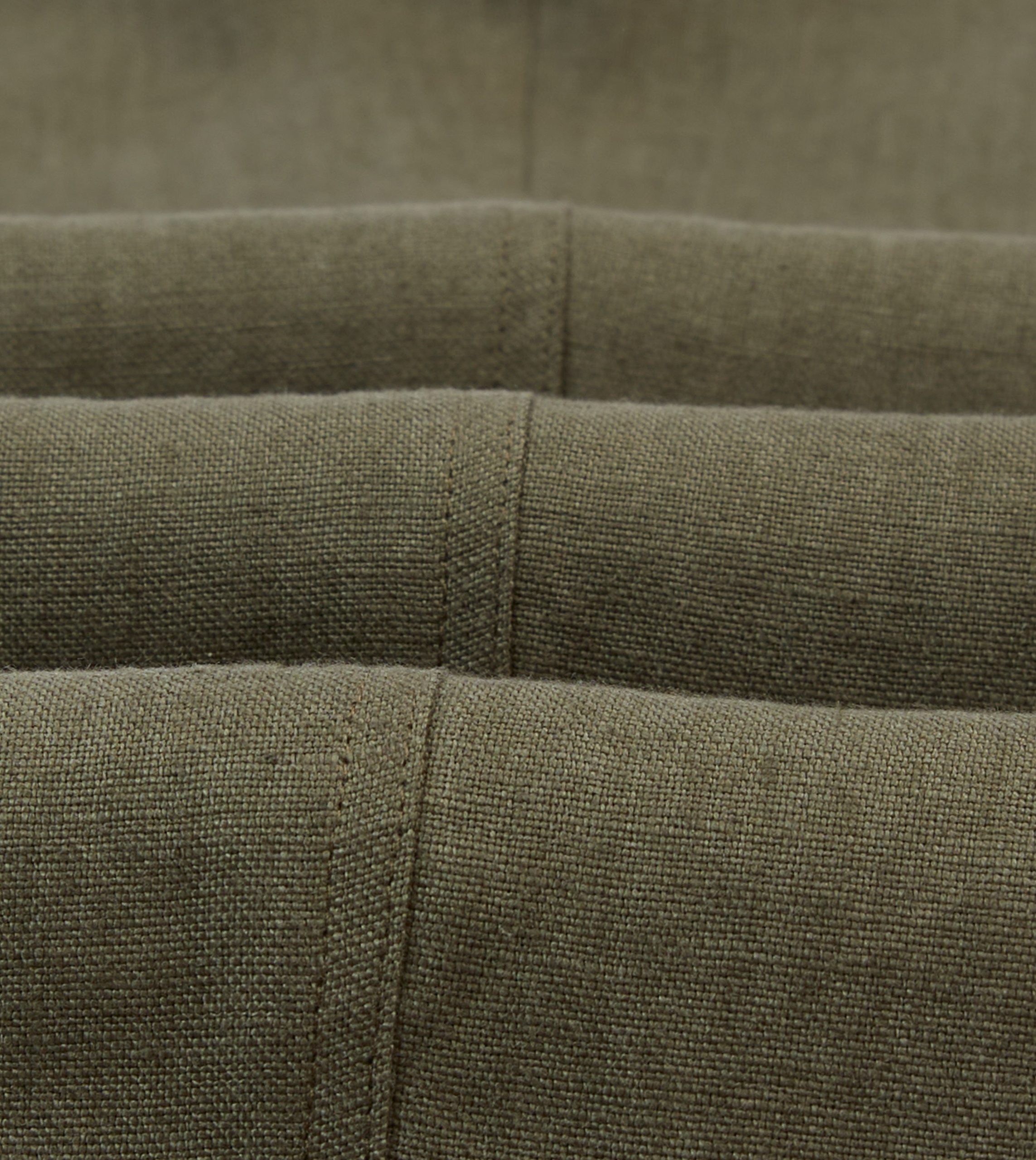 Olive Antique Linen Games Trousers - Image 2