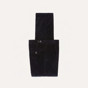 Navy Cotton Corduroy Games Trousers