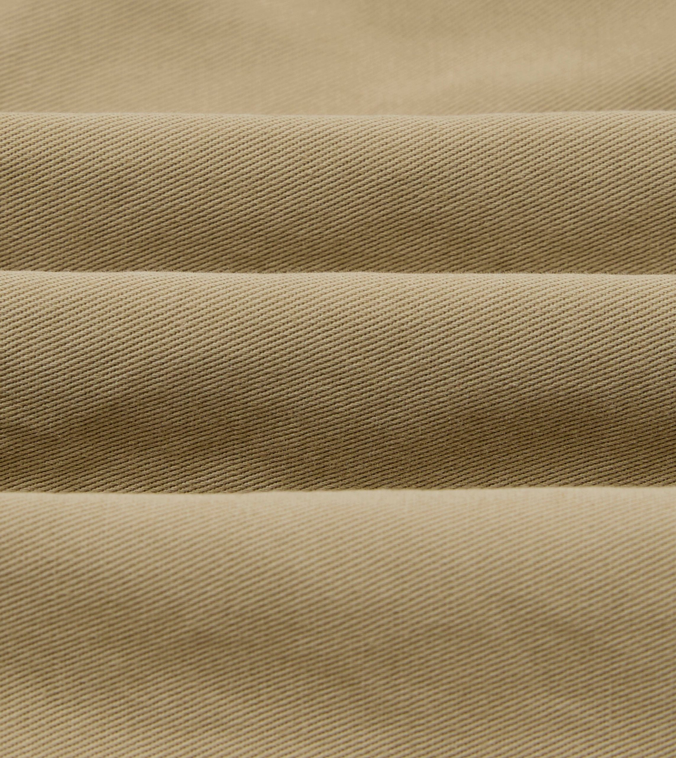 Putty Cotton Wide Leg Double-Pleat Shorts - Image 2