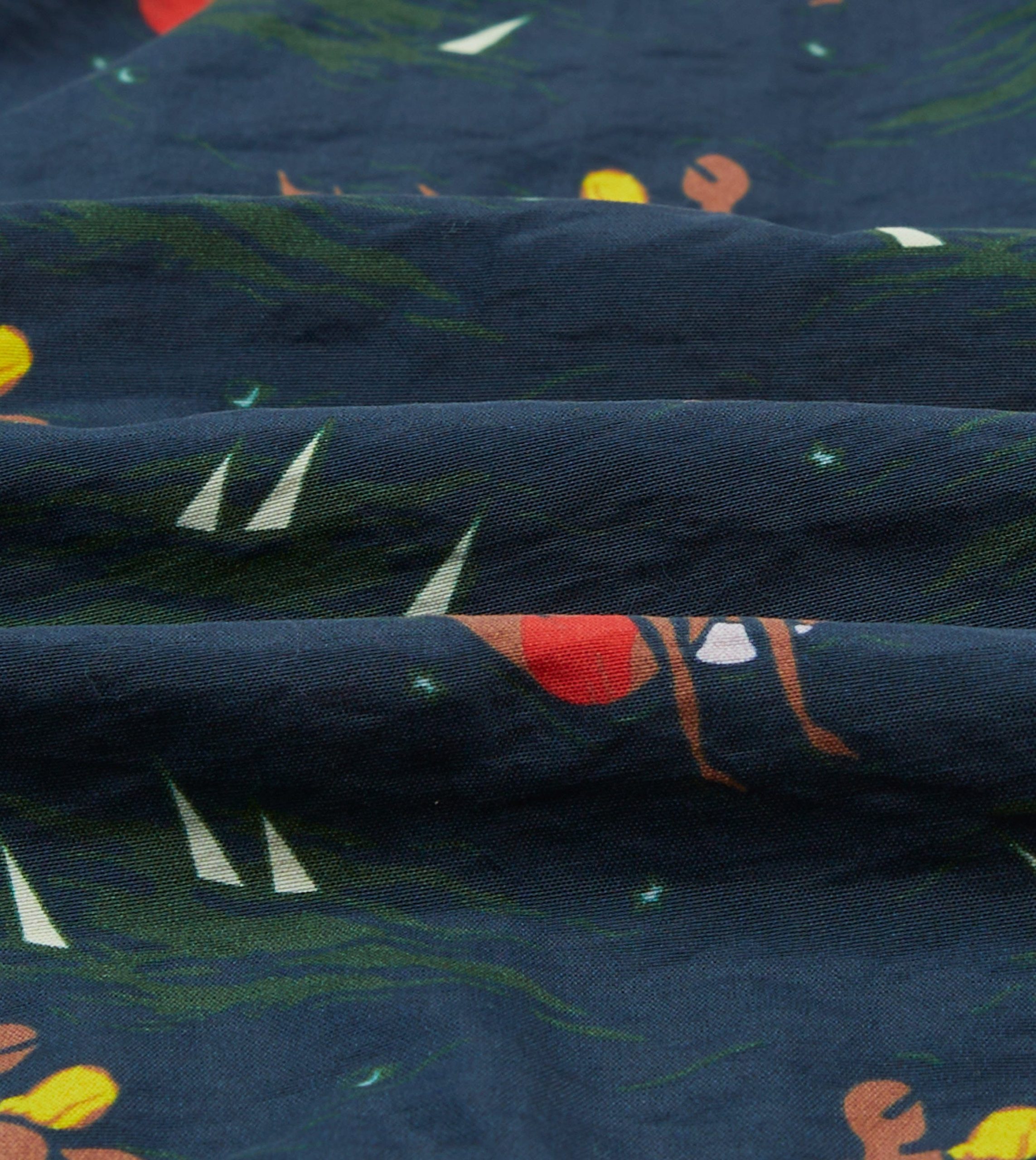 Bathers Print Nylon Drawstring Swim Shorts - Image 2