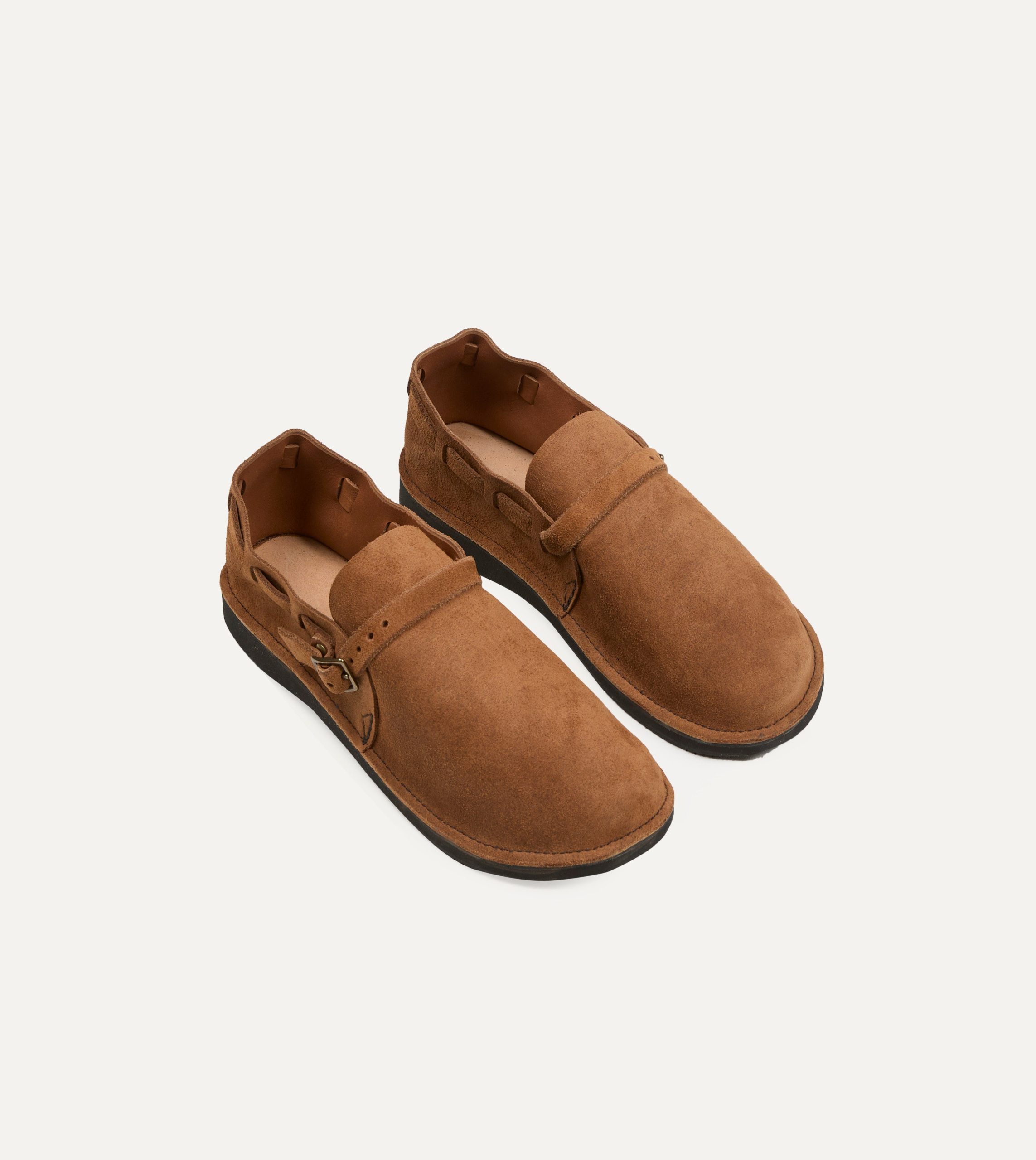 Aurora for Drake's Middle English Snuff Roughout Leather Shoe
