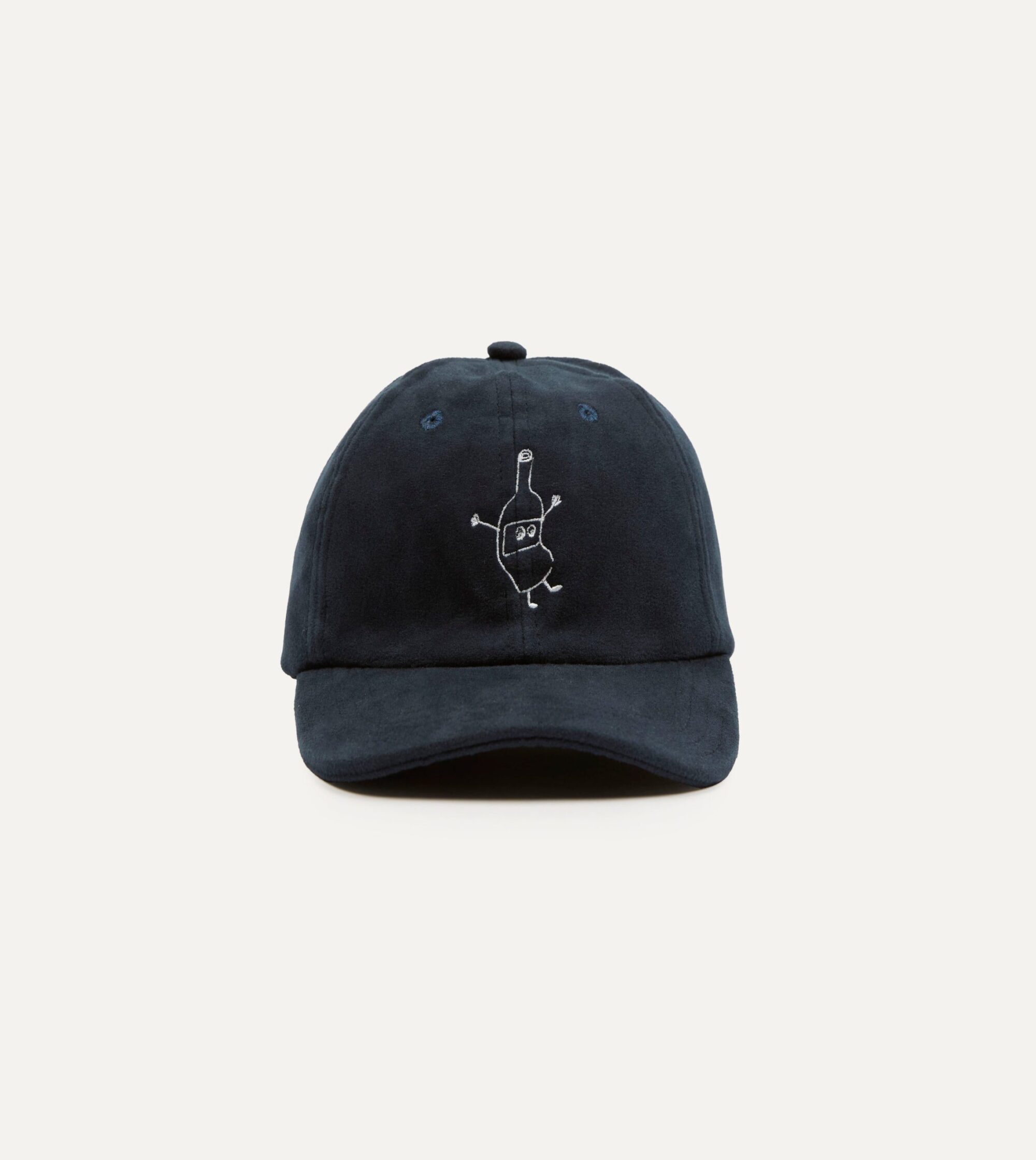 Kennedy by Drake's Navy Moleskin Baseball Cap